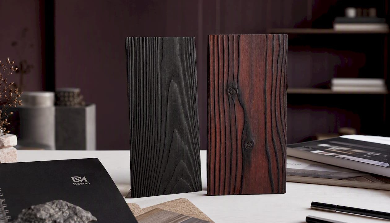 Träpanel Black Norrländsk tall/gran