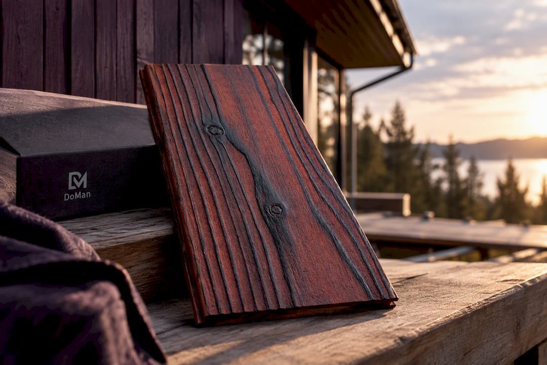 Träpanel Mahagoni Norrländsk tall/gran